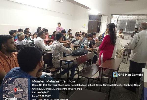 Chembur Karnataka Night College Sharing and Caring